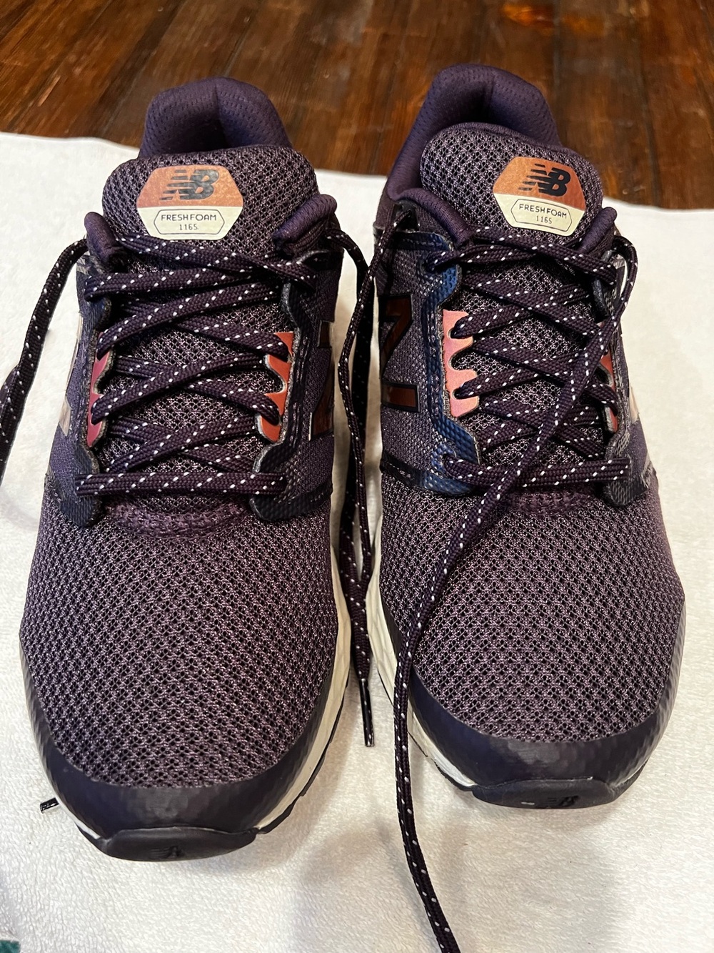 New Balance Women’s Purple Mesh Fresh Foam 1165 walking shoes